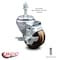 Service Caster 3 Inch High Temp Phenolic Wheel Swivel 3/8 Inch Threaded Stem Caster with Brake SCC-TS20S314-PHSHT-TLB-381615 - alternate 2